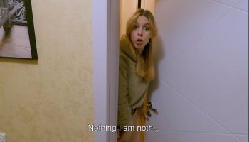 brother roughly uses slutty stepsisters pussy